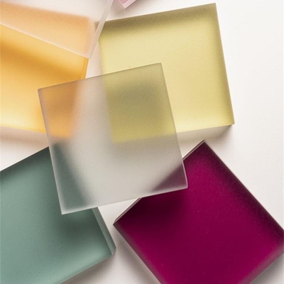 ซื้อ กระดาษพลาสติกทนทาน 2 มิลลิเมตร 3 มิลลิเมตร สีเหลือง PMMA ใบอะคริลิก Frosted Acryl Matt online manufacture