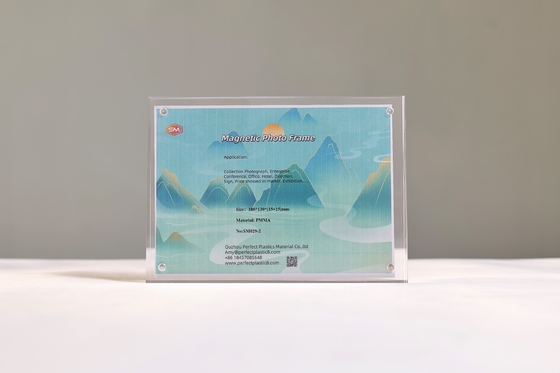 ซื้อ แก้วภาพใส 5 X 7 แม็กเนติก อะคริลิค กรอบภาพ online manufacture