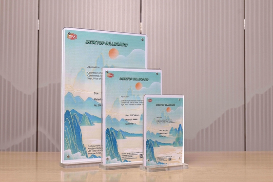 ซื้อ เมนูยืนใส ทรัพยากรแม่เหล็ก สไตล์ T ตัวถือป้ายอะคริลิค โฆษณาบนโต๊ะ online manufacture