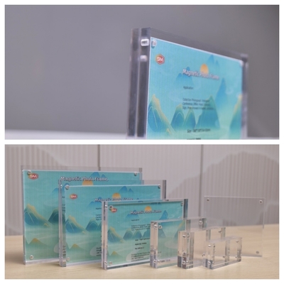 ซื้อ ภาพแม่เหล็ก 4x6 5x7 ด้านสอง ภาพแม่เหล็กอะคริลิค กรอบภาพแม่เหล็ก online manufacture
