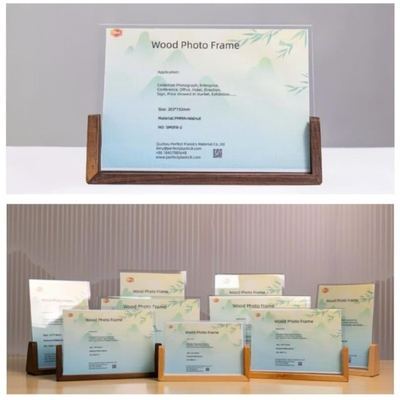 ซื้อ กรอบภาพแอคริลิคสําหรับครอบครัวที่กําหนดเอง ด้วยพื้นไม้ online manufacture
