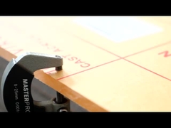 การทดสอบความหนาของแผ่นอะคริลิค