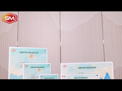 T Shape Round Corner เครื่องถือป้ายอะคริลิคแม่เหล็ก