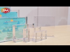 ขนาดที่กําหนดเอง ซีรี่ย์กรอบภาพ Acrylic Flat Double Side