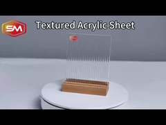 แผ่นอะคริลิคที่มีเนื้อเยื่อมีเส้นใส