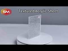 แผ่นอะคริลิคที่มีเนื้อเยื่อคลื่นน้ําใส