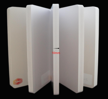 กระดาษผสม PVC ขาวความหนาแน่นสูง 4x8 Forex สําหรับตู้ครัว กระดาษผสม PVC ขาว