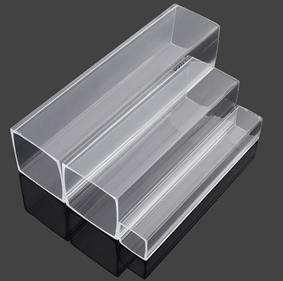 กลมสี่เหลี่ยมท่ออัคริล์คใส extruded PMMA ท่อ plexiglassใส
