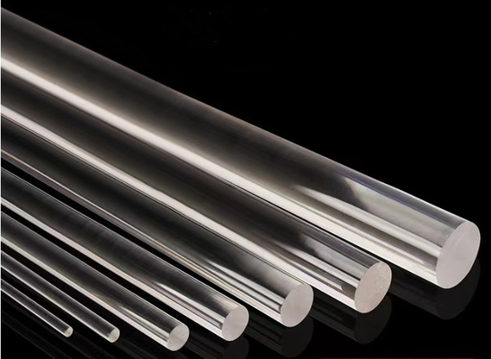 PMMA แบรนโปร่ง Acrylic Extruded ท่อใส หลอมเคลือบและแข็ง Acrylic สต๊อก
