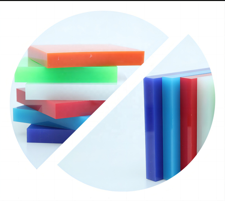 PMMA 6 มม 3 มม กระดาษอะคริลิกสีขาว Perspex กระดาษเพล็กซี่กลาสสีขาว สําหรับป้าย