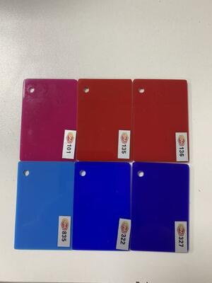 แผ่นอะคริลิคหล่อ SM Premium สีสันสดใสและประสิทธิภาพคงที่สำหรับงานอุตสาหกรรมและงานตกแต่ง