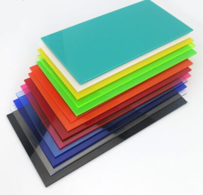 18mm Thick  Colored Acrylic Sheet for Art Gallery Exhibits
