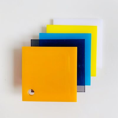 แผ่นอะคริลิคทนแรงกระแทก 25 มม. แผงนิรภัยป้องกันการแตกสำหรับฉากกั้นห้างสรรพสินค้า