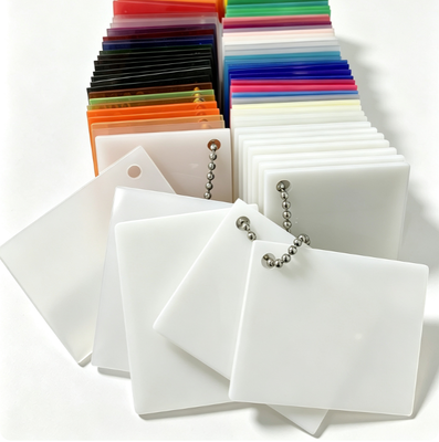 Milky White Opaque Acrylic Sheet with High Light Transmission and Custom Sizes for Light Boxes