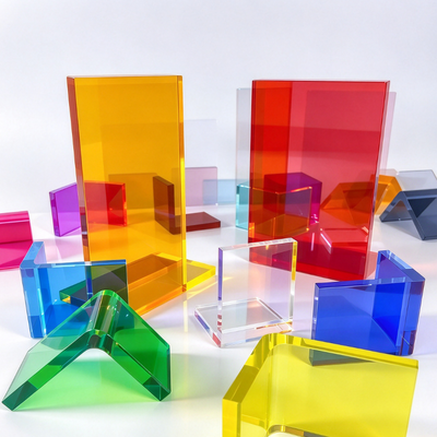 2mm Thickness Customizable Color High Light Transmission Clear Acrylic Sheet for Craft and Art Projects